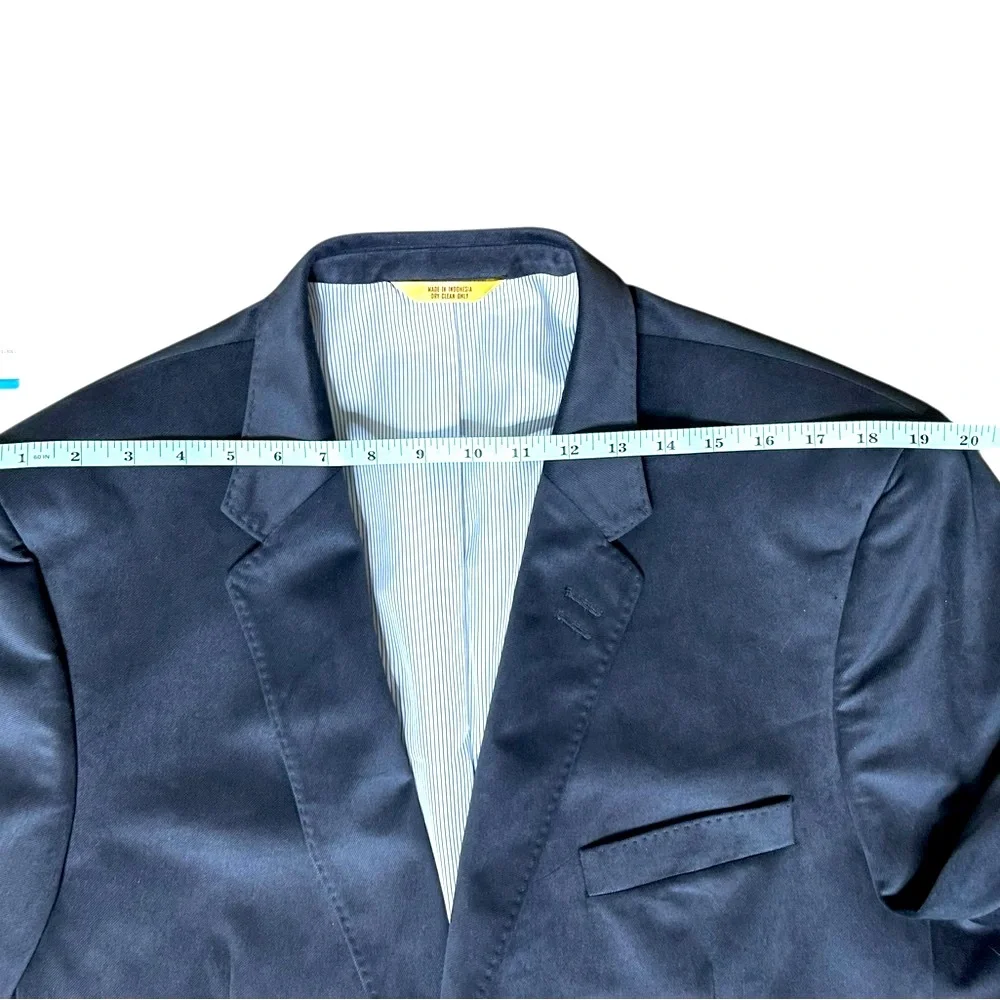 ~ MINT! 1926 Originals Haggar Blazer 100 %‎ Polyester Navy Inside and Out 4…
